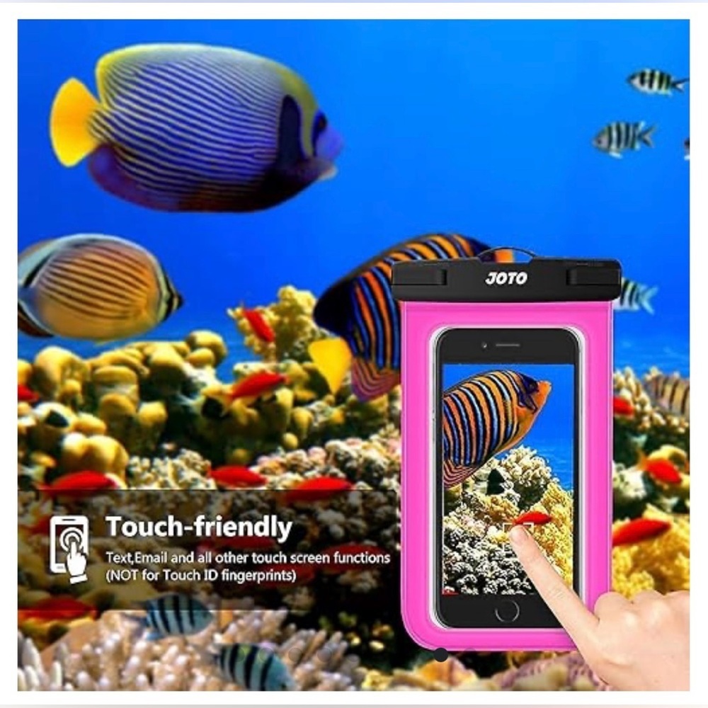 JOTO Pink Waterproof Phone Case
